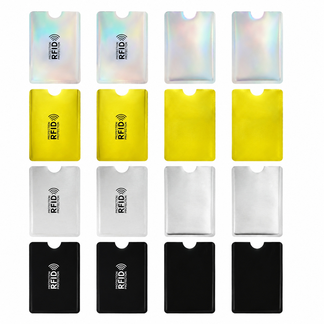 🚨 55% OFF LAST DAY ⏳ 🛡️ RFID Blocking Card Sleeves (8-Pack) – Slim Wallet Security Protectors