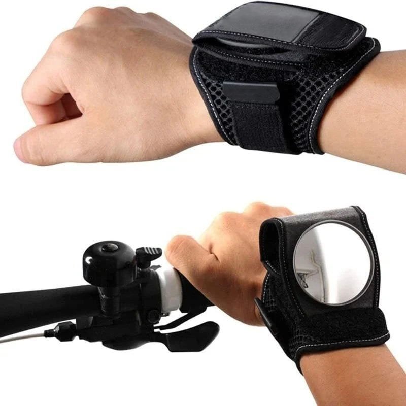 π΄ Wrist Rearview Mirror for Cycling | Portable Bike Safety Mirror