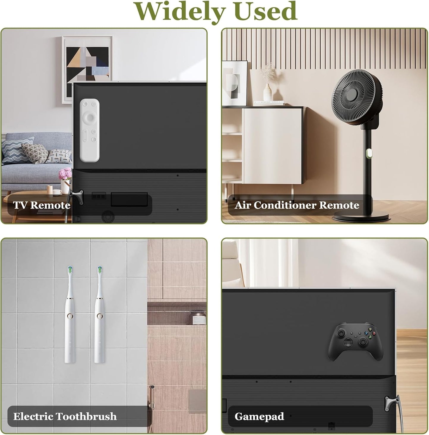 Self-Adhesive TV Remote Control Mount