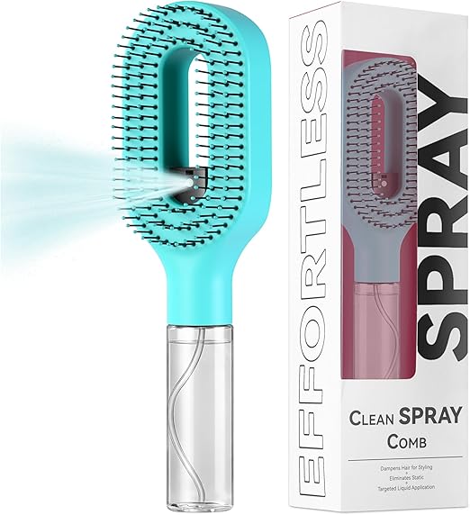 Spray Comb - 2-in-1 Portable Spray Comb with Water Spray Function