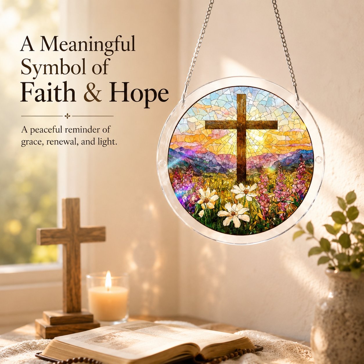 Turn Any Window Into A Beautiful Faith-Inspired Glow✨