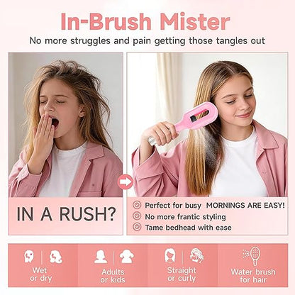 Spray Comb - 2-in-1 Portable Spray Comb with Water Spray Function