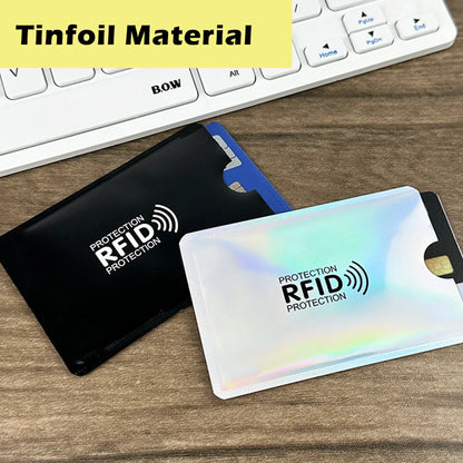 🚨 55% OFF LAST DAY ⏳ 🛡️ RFID Blocking Card Sleeves (8-Pack) – Slim Wallet Security Protectors