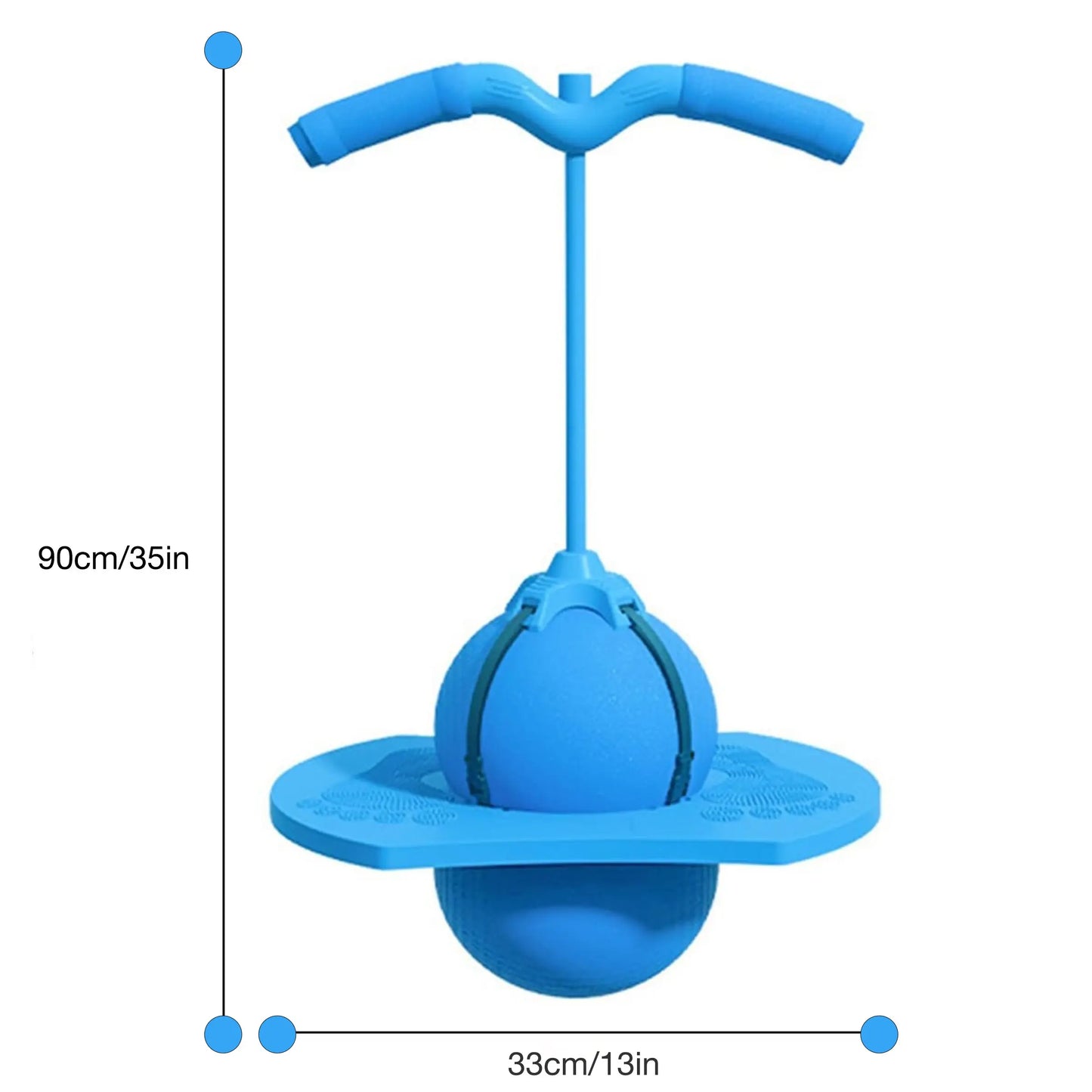 🏆 Pogo Jumper & Trick Board – Safe, Active Fun for Kids & Adults | Includes Free Pump🎈