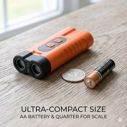 Dog Bark Deterrent with LED Flashlight and High-Definition Display