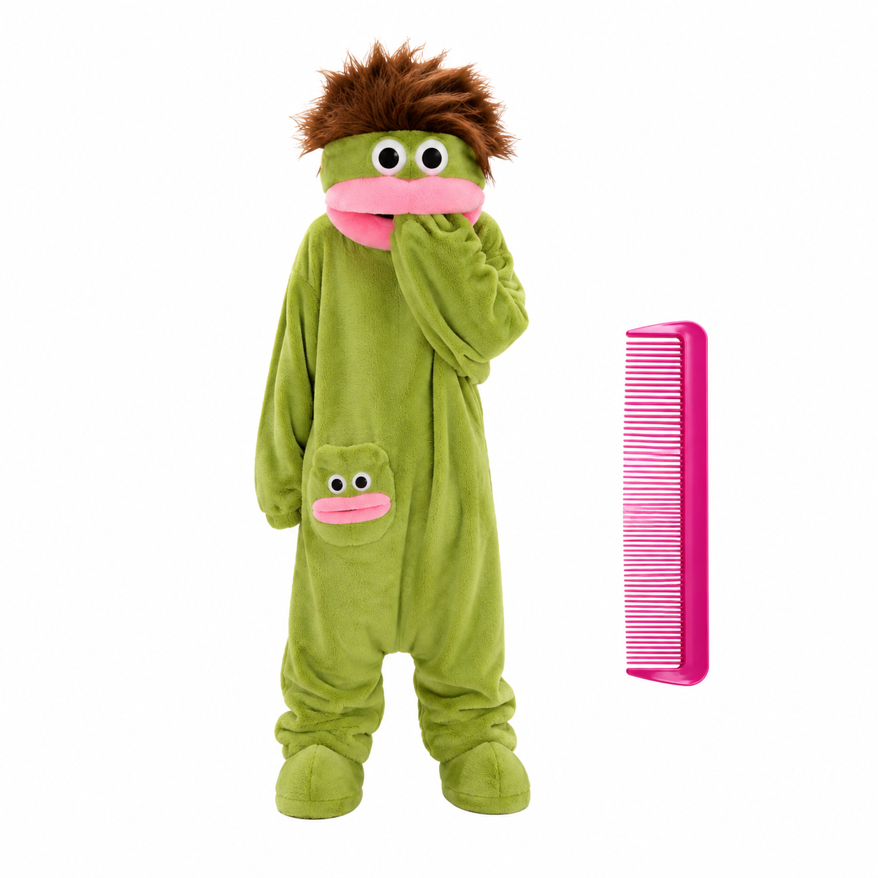 🧸✨ Cartoon Plush Jumpsuit Onesie – Cozy Hooded Pajamas for Home & Party 🎉🔥