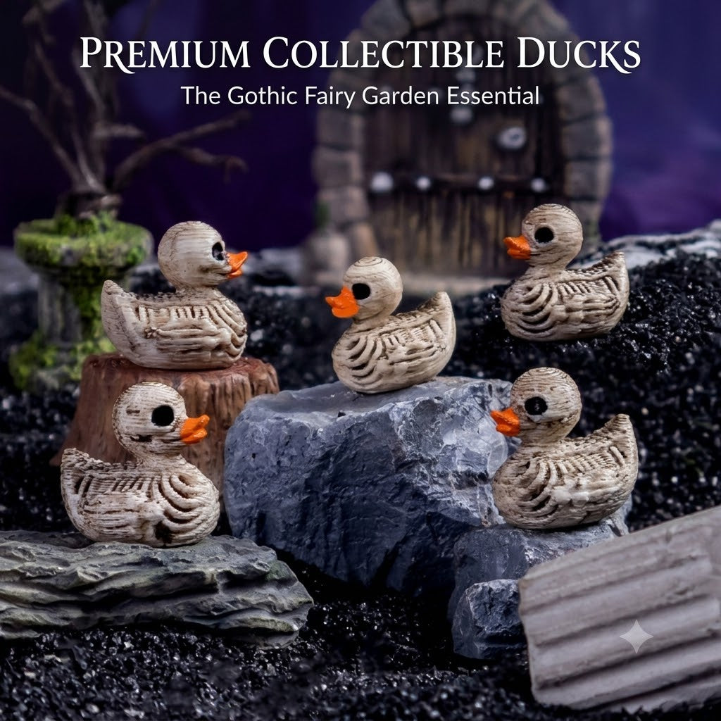 Halloween Skeleton Duck Skeleton Holiday Party Craft Decoration Cute Desktop Ornament