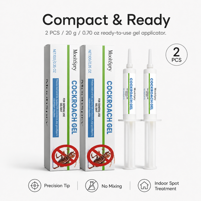 🏷️ 50% OFF TODAY 🚫🪳 Max Force Roach Killer Gel Bait • Professional Nest Elimination Syringe