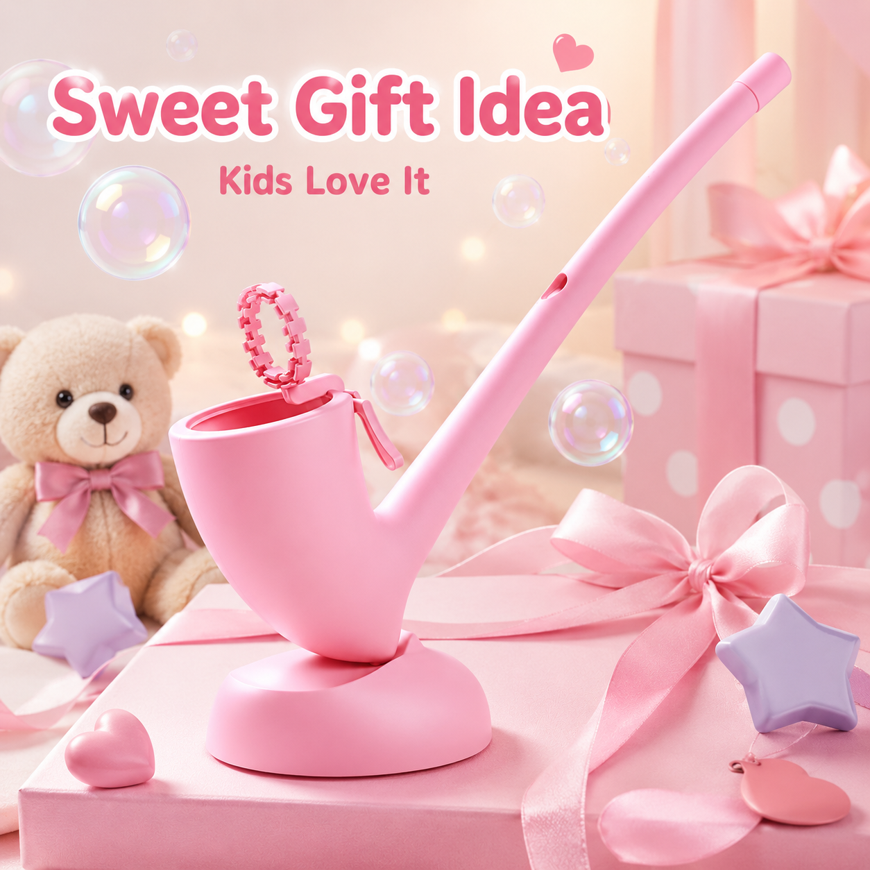 Stress-Relief Bubble Blower: A Viral TikTok Hit and Creative Gift
