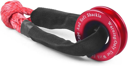 💪 Synthetic Winch Rope & Soft Shackle Recovery Set – 41,000lbs Strength 🔥