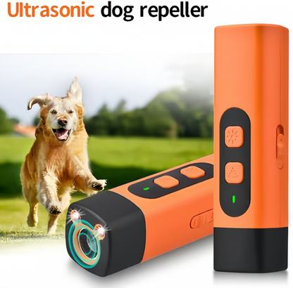Dog Bark Deterrent with LED Flashlight and High-Definition Display