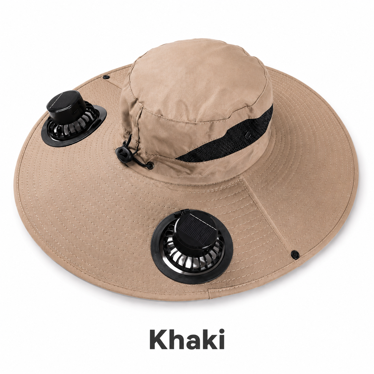 🌞 Solar-Powered Cooling Hat | Stay Cool Outdoors, No Batteries Needed