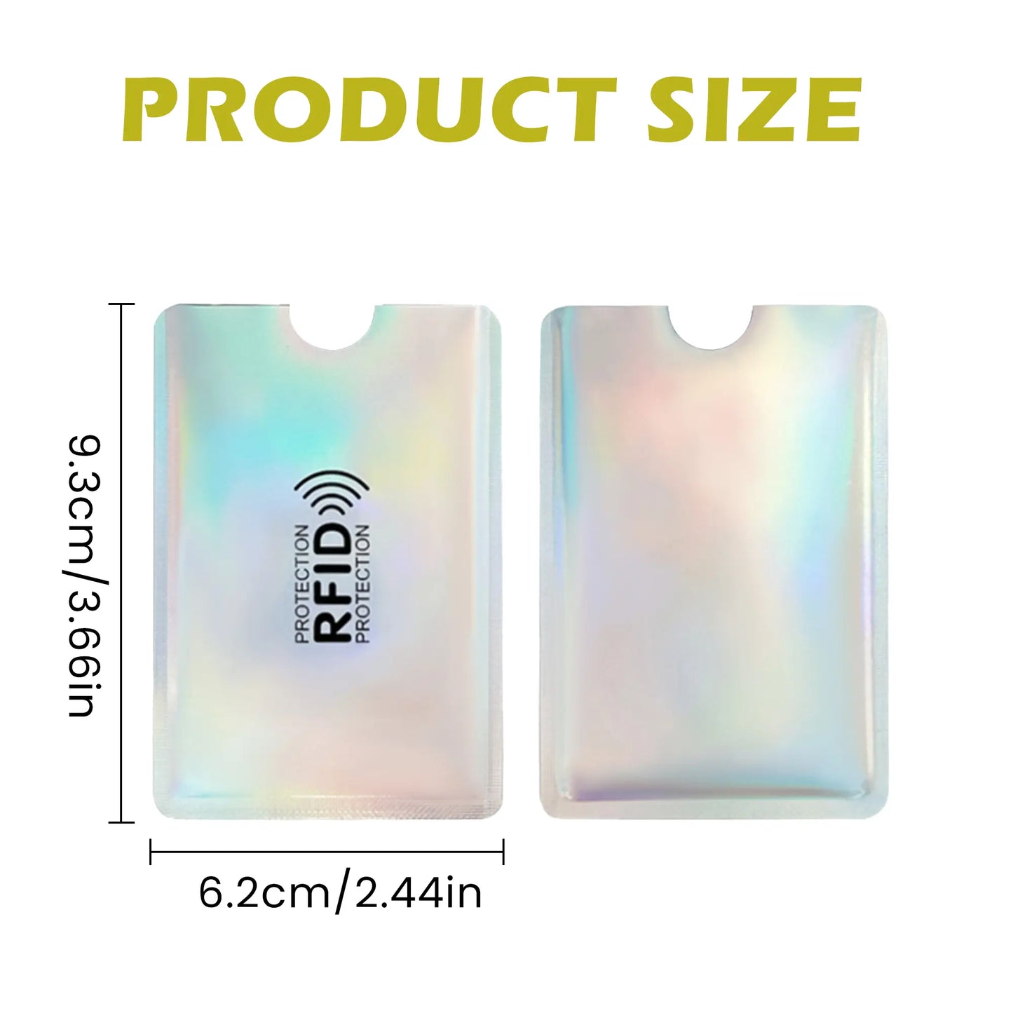 🚨 55% OFF LAST DAY ⏳ 🛡️ RFID Blocking Card Sleeves (8-Pack) – Slim Wallet Security Protectors