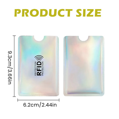 🚨 55% OFF LAST DAY ⏳ 🛡️ RFID Blocking Card Sleeves (8-Pack) – Slim Wallet Security Protectors