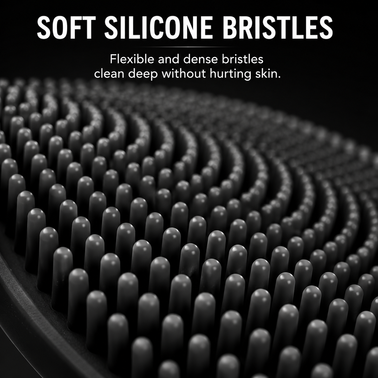 Silicone Bath Brush Deep Cleansing and Exfoliating Set