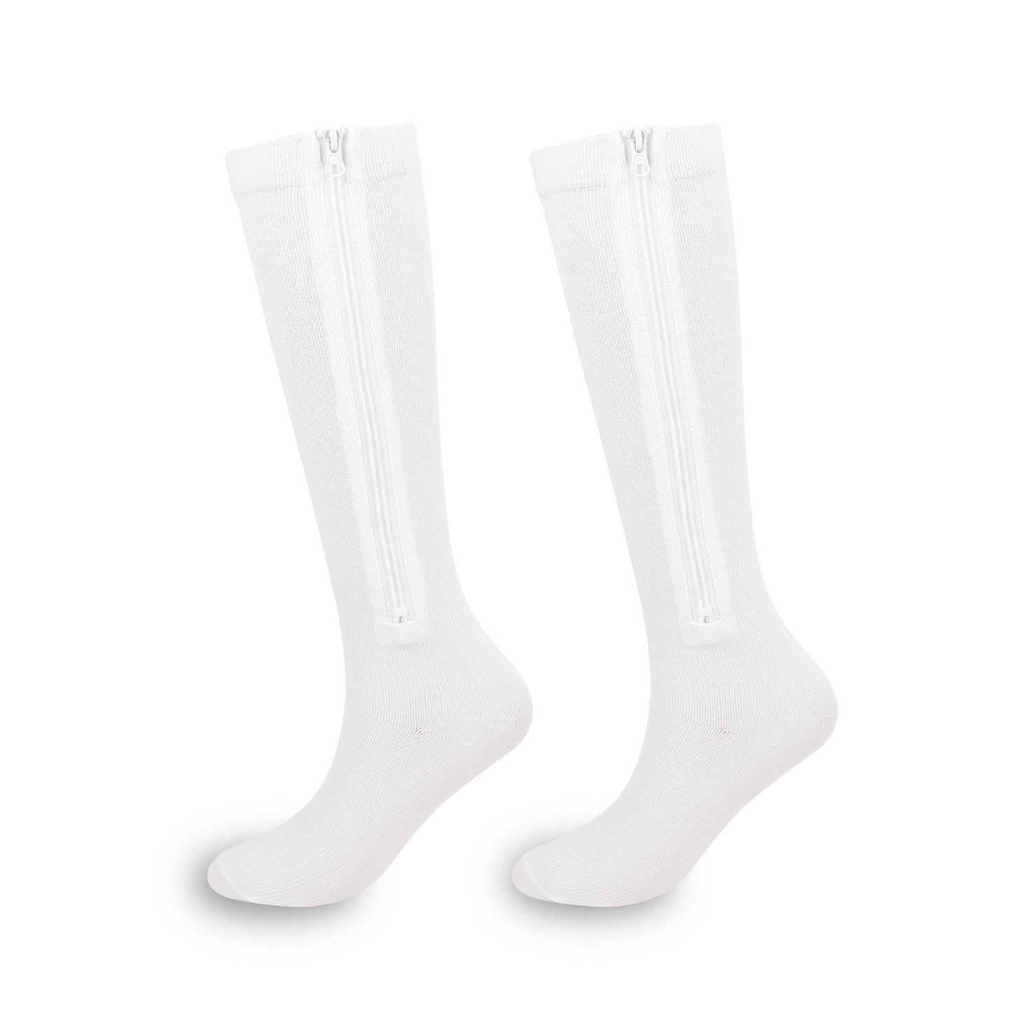 🏃‍♂️ Sports Zipper Socks – ⚡ Easy Side-Zip Design – Ankle Support, Reinforced Heel & Breathable Quick-Dry Fabric