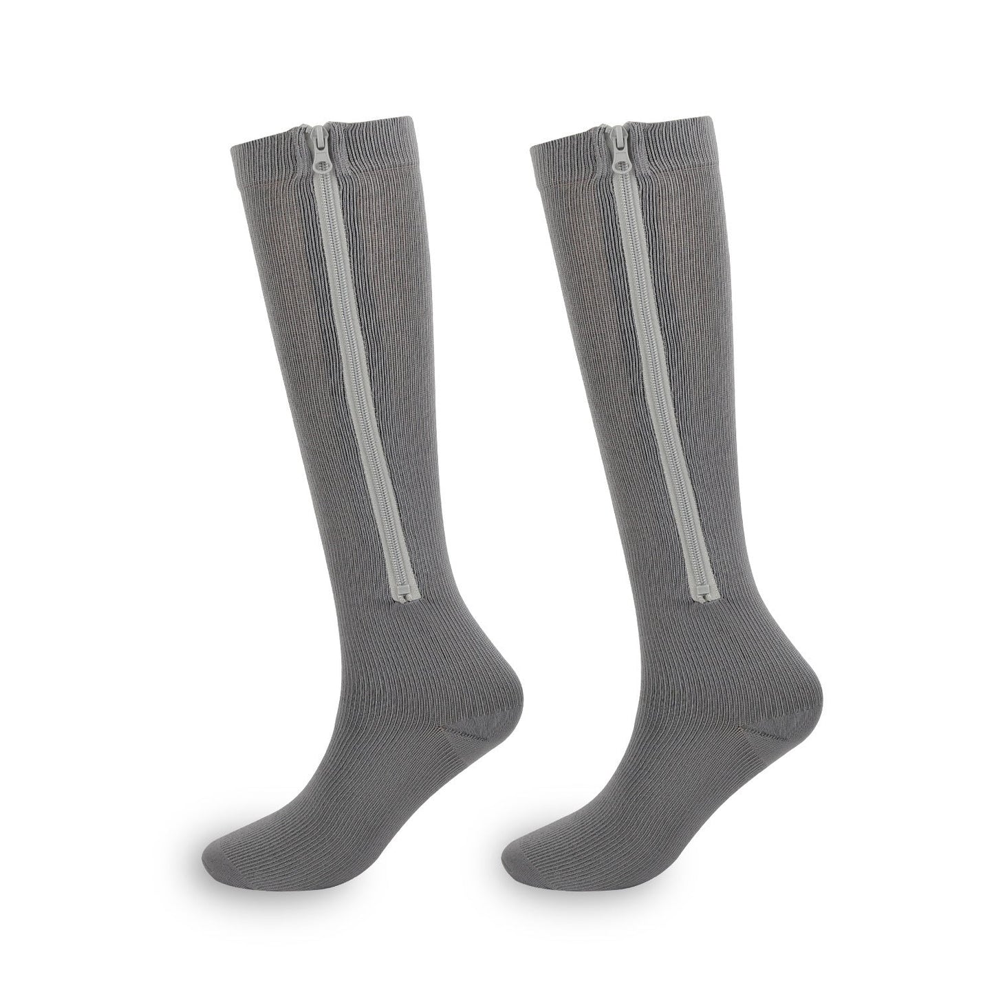 🏃‍♂️ Sports Zipper Socks – ⚡ Easy Side-Zip Design – Ankle Support, Reinforced Heel & Breathable Quick-Dry Fabric