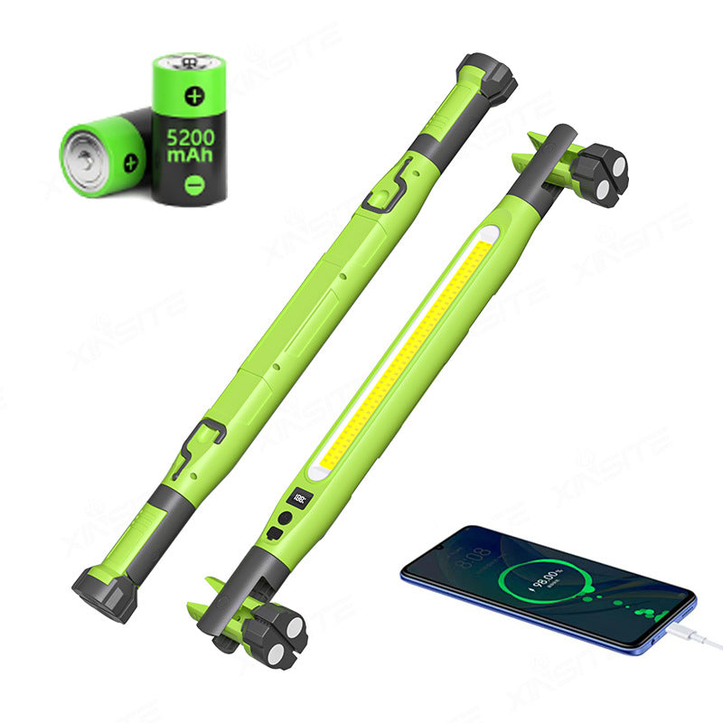 [Father's Day Gift] 💡🔋 3000LM Rechargeable LED Work Light | Magnetic Hands-Free Power Bank