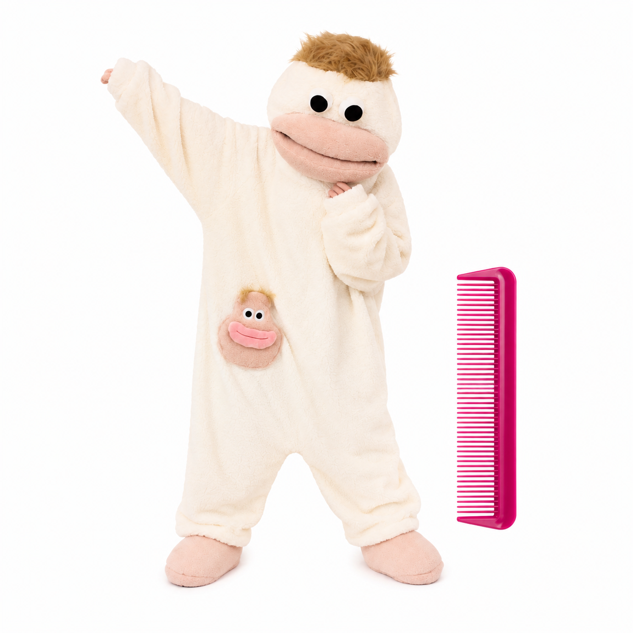 🧸✨ Cartoon Plush Jumpsuit Onesie – Cozy Hooded Pajamas for Home & Party 🎉🔥