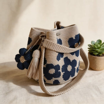 🔥🔥Hot Sale Handmade Crochet Flower Tote 🌼✨