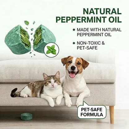 💥HOT SALE 50%OFF💥🟢 Natural Peppermint Rodent Repellent Tablets – 12 Pack