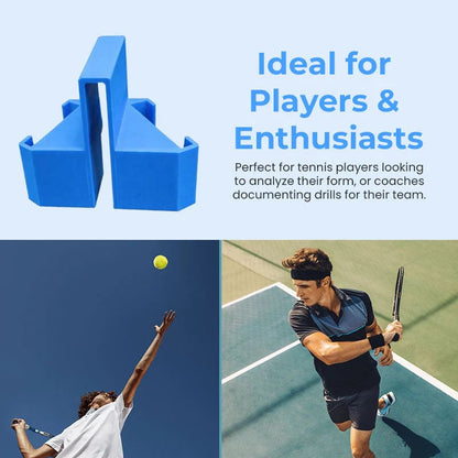 🎾Smart Tennis Recording Mount – Capture Every Swing in Action