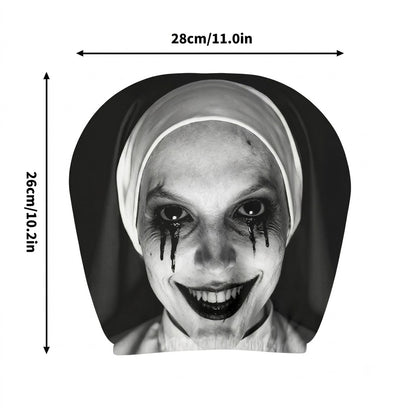 “Scary Face” Headrest Cover, Spooky-Style Stretchable Headrest Protector