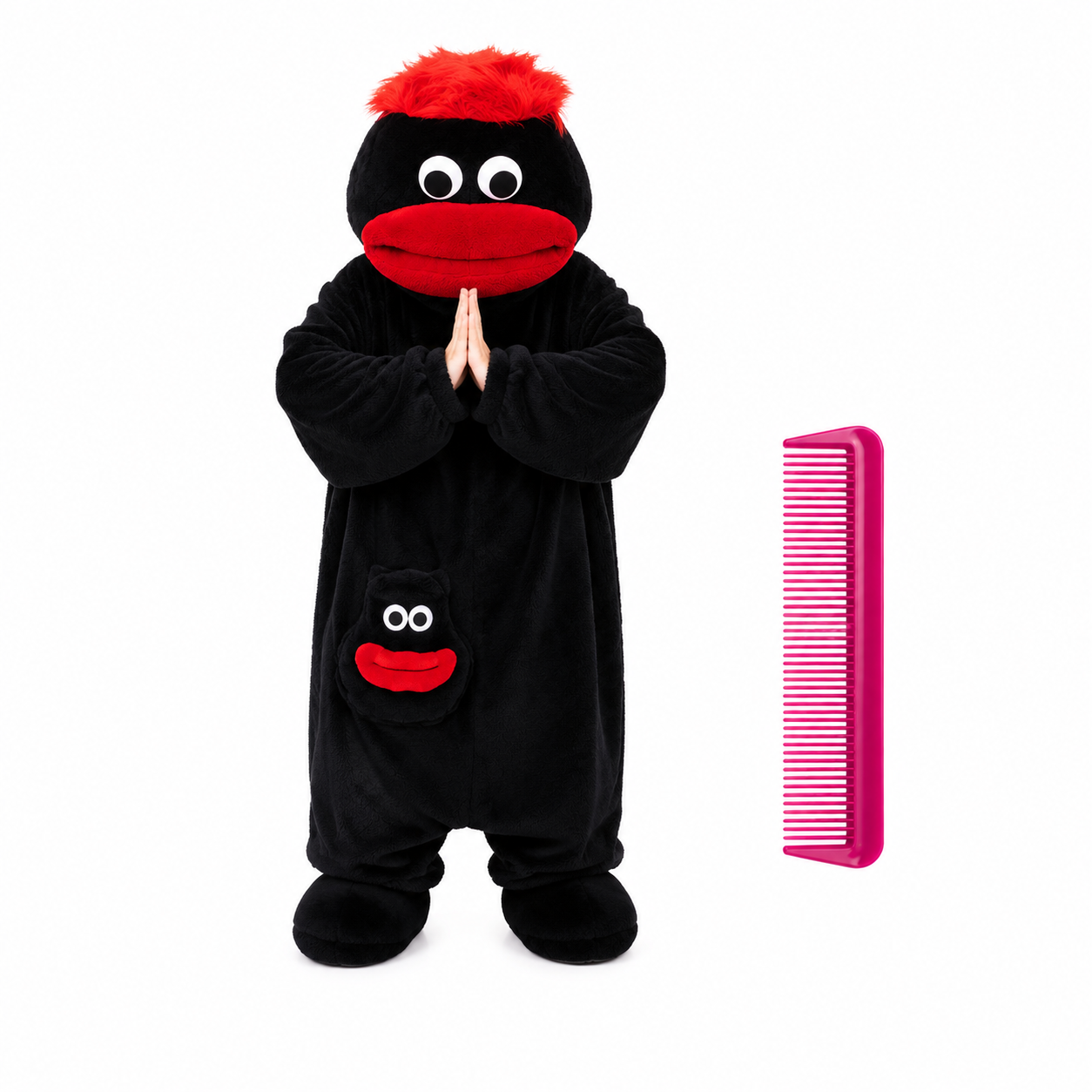 🧸✨ Cartoon Plush Jumpsuit Onesie – Cozy Hooded Pajamas for Home & Party 🎉🔥