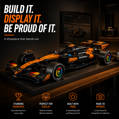 ⏰ Last Day: 55% OFF 🔥 25" Pro Racing Car Block Set | Ultimate Display Masterpiece 🏎️