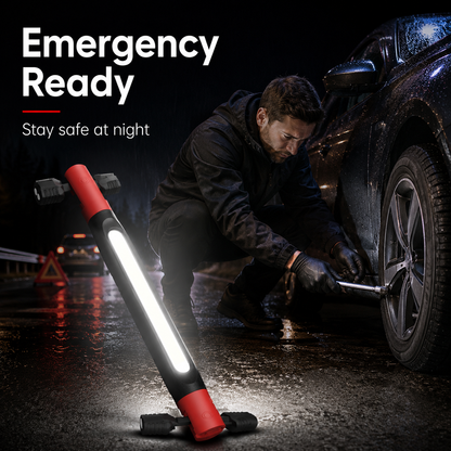 [Father's Day Gift] 💡🔋 3000LM Rechargeable LED Work Light | Magnetic Hands-Free Power Bank