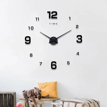 🕐 DIY 3D Acrylic Wall Clock | Silent Modern Wall Decor