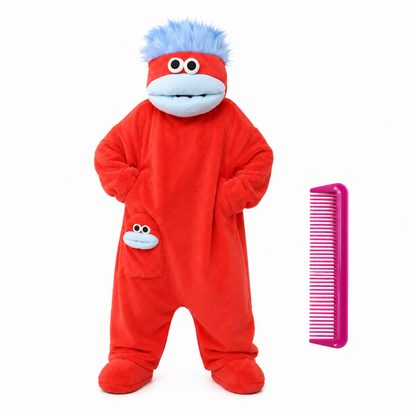 🧸✨ Cartoon Plush Jumpsuit Onesie – Cozy Hooded Pajamas for Home & Party 🎉🔥