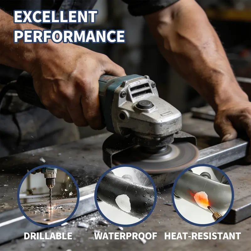 💥SAVE 50% NOW🛠️ Epoxy Repair Putty – ⚡ Sets in 5 Minutes, Cures Like Steel – Fix Furniture, Pipes, Ceramics & More – 4000 PSI Strength