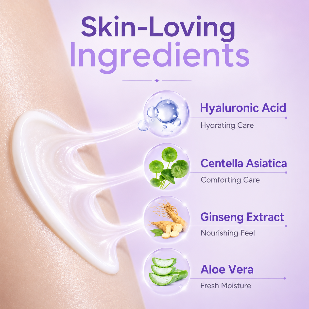 ✨ SmoothTouch  Body Hair Removal Set – Skincare-Infused Mousse & Cream for Soft, Silky Skin 💧