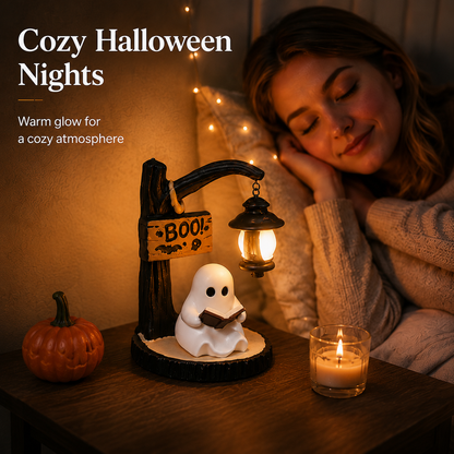 🚨 50% OFF TODAY ⭐ 🎃 Cute Ghost & Witch Desktop Lamp • Buy 2 FREE SHIPPING! 🔥