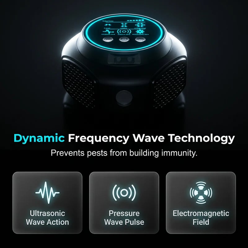 High-Power Ultrasonic Pest Repeller
