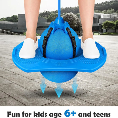 🏆 Pogo Jumper & Trick Board – Safe, Active Fun for Kids & Adults | Includes Free Pump🎈