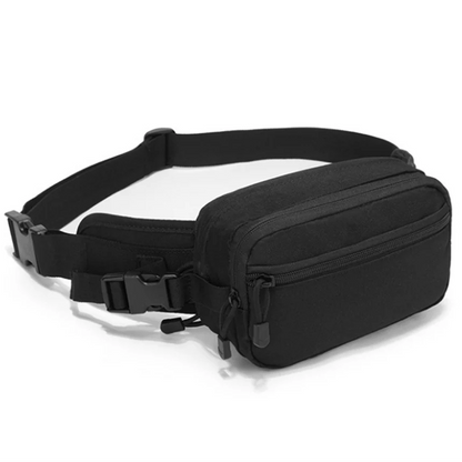 🔥 Tactical Waist Bag – Rugged EDC Crossbody Pack for Travel & Outdoor Adventure