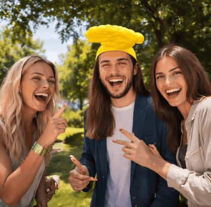 HAND SHADE HAT-The Funniest Way to Block the Sun