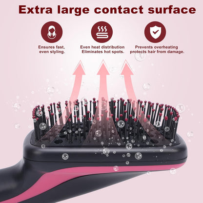 1 Step Ionic Hair Straightener and Dryer Brush