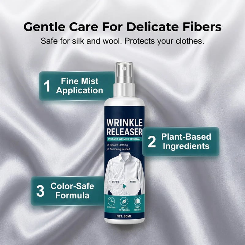 👔Last Day 49 % OFF✨ Instant wrinkle release – no iron, travel-ready, static-free & fresh.