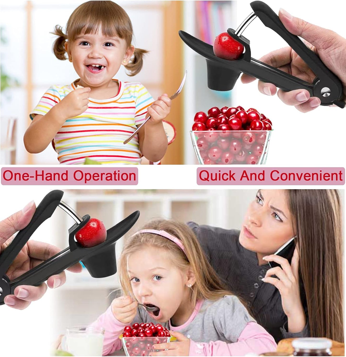 Multifunctional fruit pitter, perfect for making cherry jam