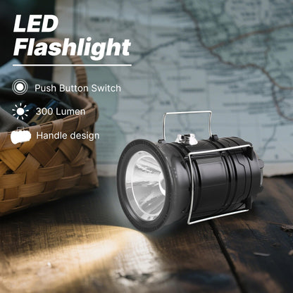 Solar Multifunctional Handheld Camping Lamp