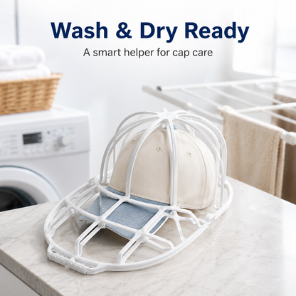 Cap Washer for Baseball Caps – New Model with Anti-Deformation Support Frame and Care Bag