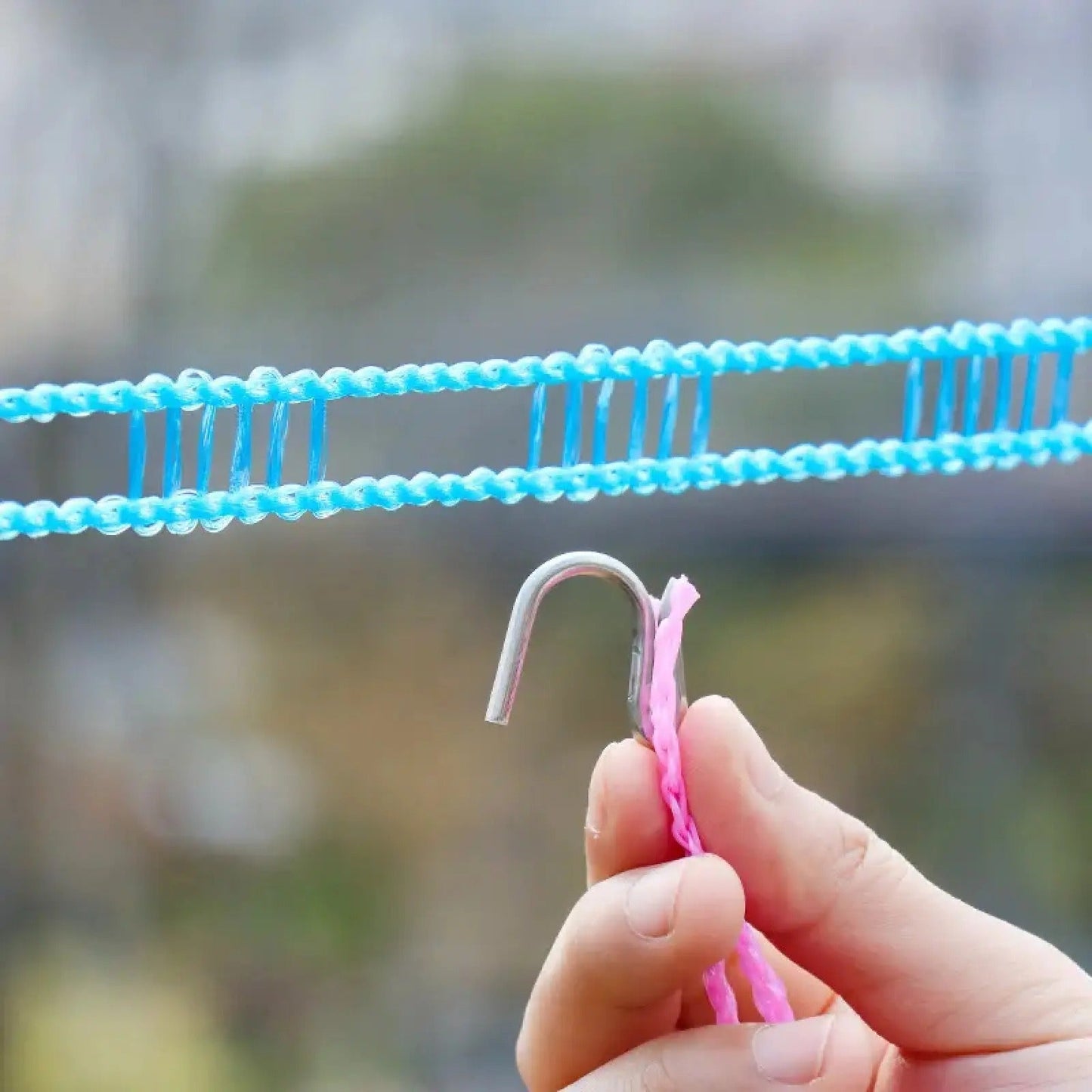 🧺Three colors✨ 🌤️ Windproof Travel Clothesline 10M | No-Slip Laundry Drying Rope for Balcony, Camping & RV