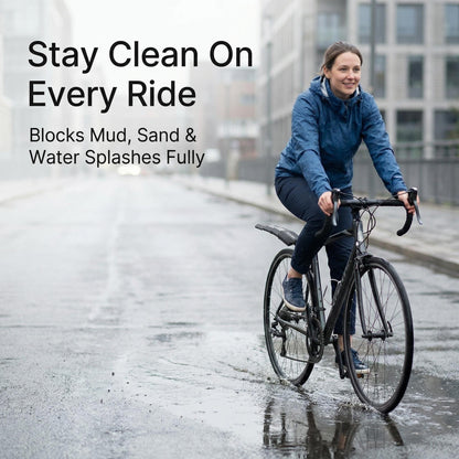 Retractable Foldable Bicycle Fender