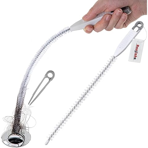 Cleaning Brush for Sink Drain Pipes and Overflow Drains