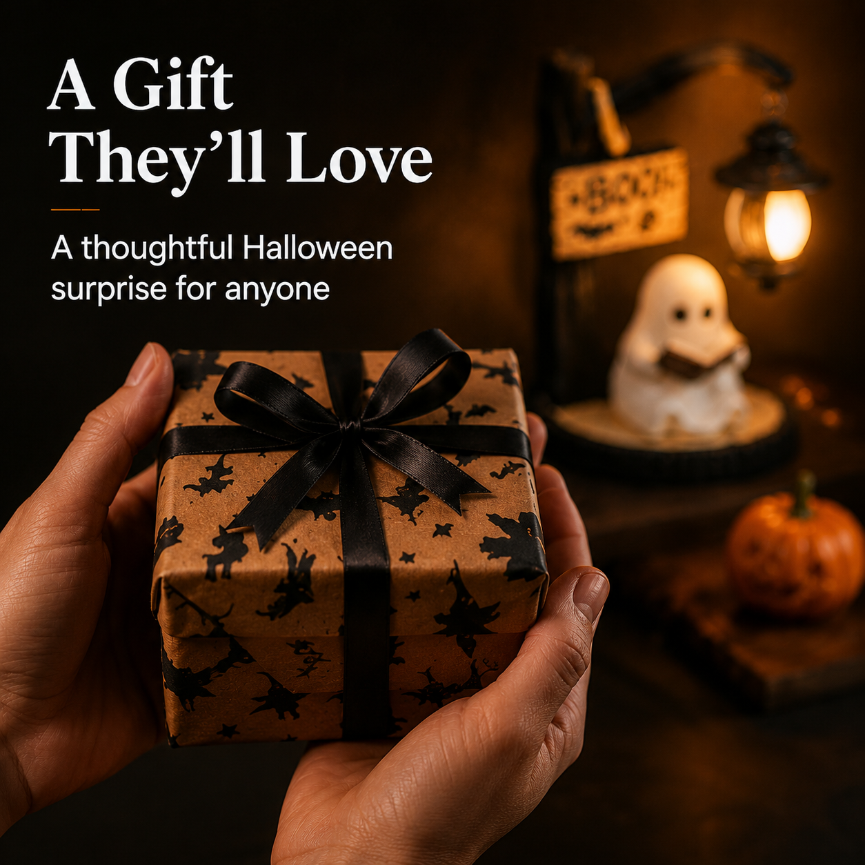 🚨 50% OFF TODAY ⭐ 🎃 Cute Ghost & Witch Desktop Lamp • Buy 2 FREE SHIPPING! 🔥