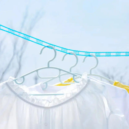 🧺Three colors✨ 🌤️ Windproof Travel Clothesline 10M | No-Slip Laundry Drying Rope for Balcony, Camping & RV