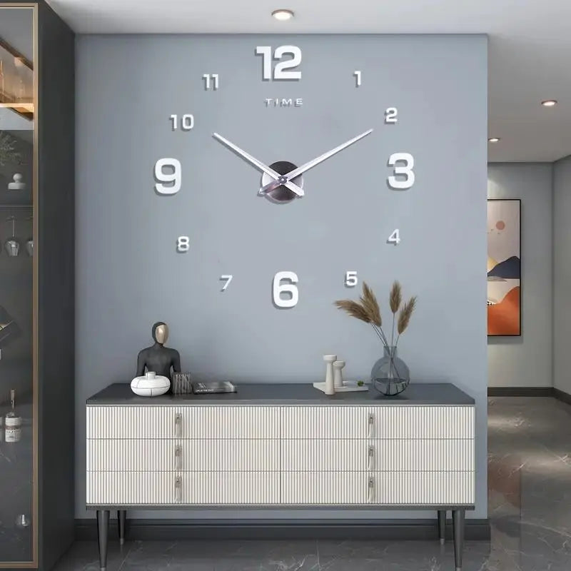 🕐 DIY 3D Acrylic Wall Clock | Silent Modern Wall Decor